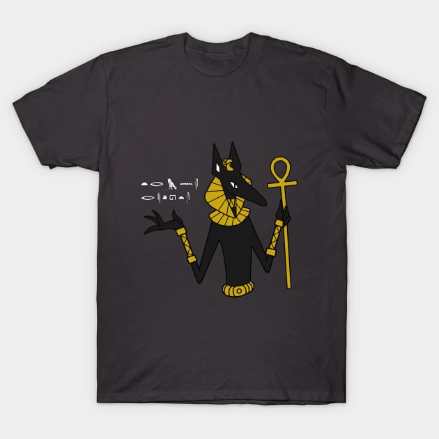 Anubis T-Shirt by the-bone-weaver 